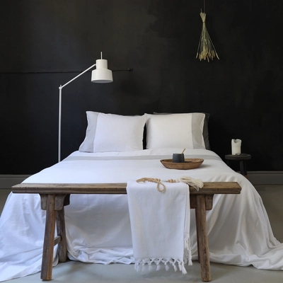 Dekbedovertrek House in Style Veneto White/Light Grey Katoen