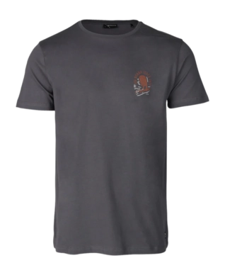 T-Shirt Brunotti Artist Tarik Herren Titanium
