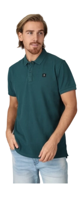 Polo Shirt Brunotti Men's TavECO N Fuel Green