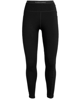 Leggings Icebreaker Women Black Merino