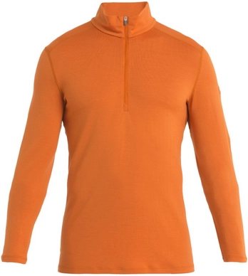 Ondershirt Icebreaker Men 260 Tech LS Half Zip Earth