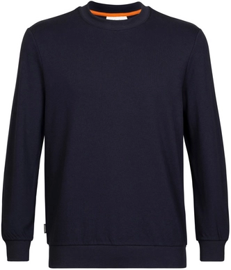 Trui Icebreaker Men Central II LS Sweatshirt Midnight Navy