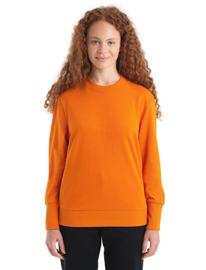 Trui Icebreaker Women Central II LS Sweatshirt Earth