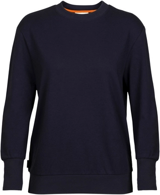 Pullover Icebreaker Central II LS Sweatshirt Damen Midnight Navy