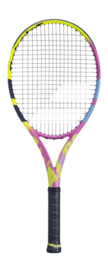 Raquette de Tennis Babolat Pure Aero Rafa Origin Yellow Pink Blue (Cordé)