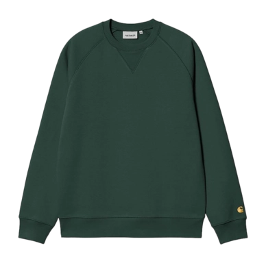 Sweatshirt Carhartt WIP Unisexe Chase Discovery Green Gold