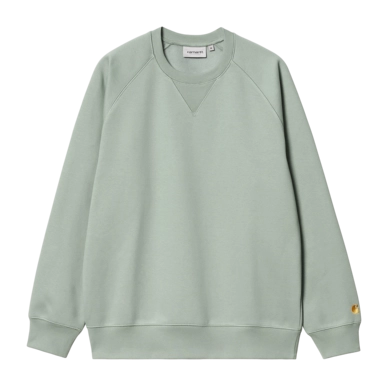 Sweatshirt Carhartt WIP Chase Unisex Glassy Teal Gold