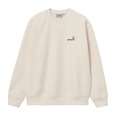 Pull Carhartt WIP Unisex American Script Natural