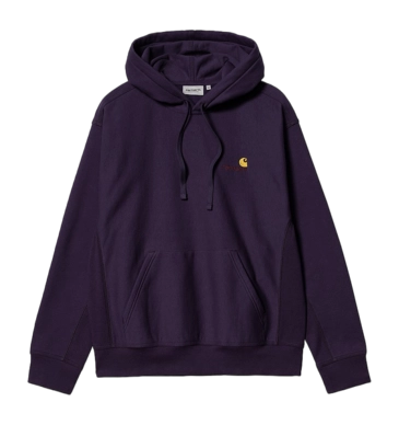 Hooded Sweatshirt Carhartt WIP Unisex American Script Cassis