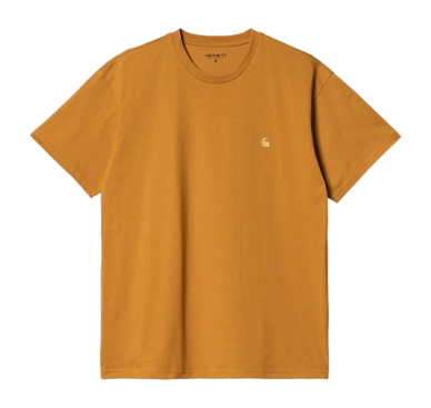 T-shirt Carhartt WIP Unisex S/S Chase Buckthorn Gold