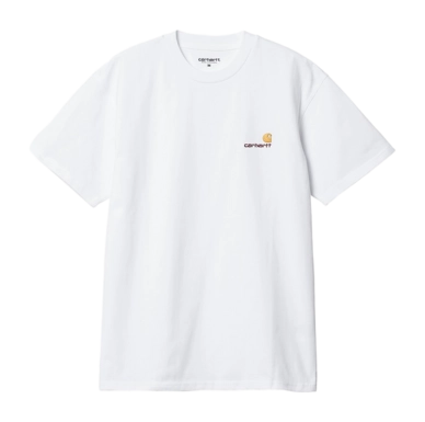 T-Shirt Carhartt WIP S/S American Skript Unisex White