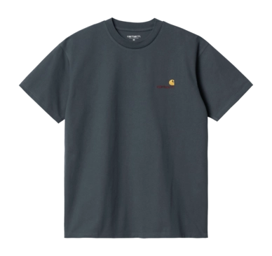 T-shirt Carhartt WIP Unisexe S/S American Script Ore