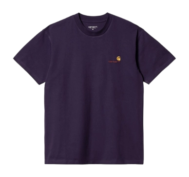 T-Shirt Carhartt WIP S/S American Script Unisex Cassis