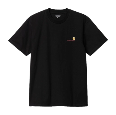 T-Shirt Carhartt WIP S/S American Script Unisex Black