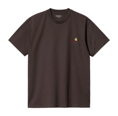 T-shirt Carhartt WIP unisexe S/S Script Americain Buckeye