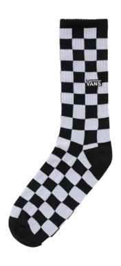 Socken Vans Checkerboard Crew II Herren Black White Check Check
