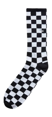 Socken Vans Checkerboard Crew II Unisex Black White Check