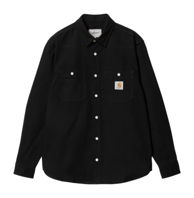 Chemise Carhartt WIP Unisexe L/S Clink Black