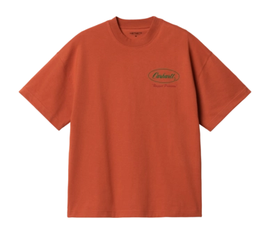 T-shirt Carhartt WIP Unisexe S/S Trophy Brick