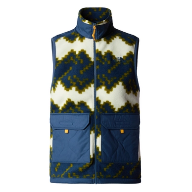 Body Warmer The North Face Women Royal Arch Vest Shady Blue Mountain Geo Print
