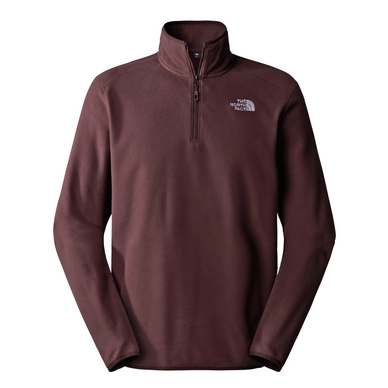 Pull The North Face Homme 100 Glacier 1/4 Zip Coal Brown