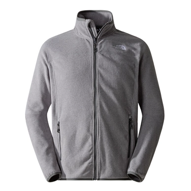 Sweatjacke The North Face 100 Glacier Full Zip Damen TNF Medium Grey Heat