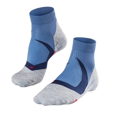 Hardloopsokken Falke Men RU4 Cushion Short Iron Blue