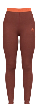 Unterwäsche Odlo Bl Bottom Long Natural Performance Pw 15 Damen Spiced Apple Melange Live Wire