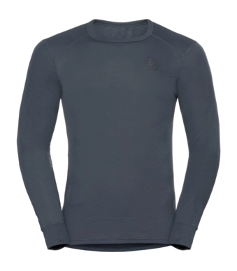 Ondershirt Odlo Men Bl Top Crew Neck L/S Active Warm Eco India Ink