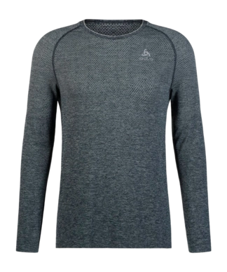 T-Shirt Odlo Men Crew Neck L/S Essential Seamless Grey Melange