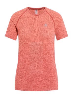 T-Shirt Odlo Women Crew Neck S/S Essential Seamless Cinnabar Melange