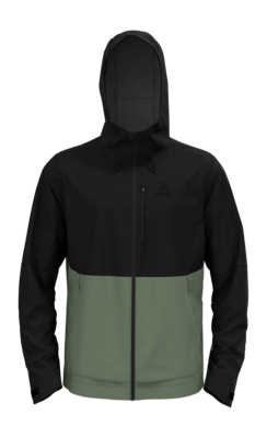 Jas Odlo Men Hardshell Ascent 3L Waterproof Matte Green Black