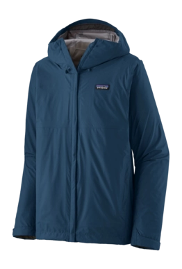 Jas Patagonia Men Torrentshell 3L Rain Jacket Lagom Blue