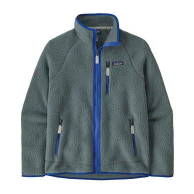 Zip Sweatshirt Patagonia Men Retro Pile Jacket Nouveau Green