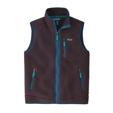 Gilet Patagonia Homme Retro Pile Vest Obsidian Plum