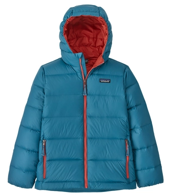 Veste Patagonia Enfant Hi-Loft Down Sweater Hoody Wavy Blue