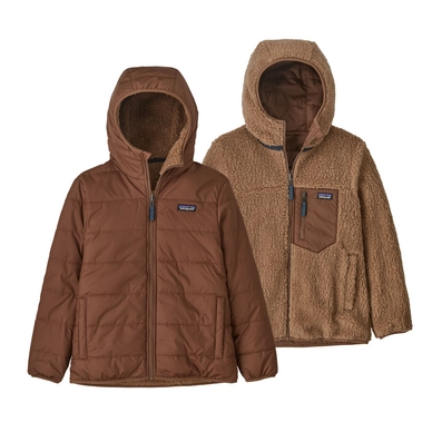 Veste Patagonia Enfant Réversible Ready Freddy Hoody Moose Brown