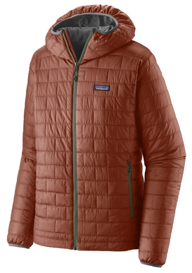 Veste Patagonia Homme Nano Puff Hoody Burl Red