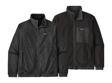 Jacket Patagonia Men Reversible Shelled Microdini Forge Grey