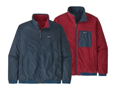 Veste Patagonia Homme Microdini Reversible Doublée Tidepool Blue