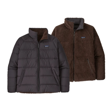 Jacket Patagonia Men's Reversible Silent Down Ink Black