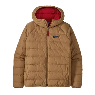 Jas Patagonia Unisex Cotton Down Jacket Grayling Brown
