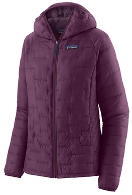 Jacket Patagonia Women's Micro Puff Hoody Jacket Night Plum