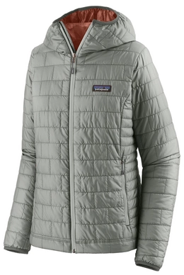 Jacke Patagonia Nano Puff Hoody Damen Sleet Green
