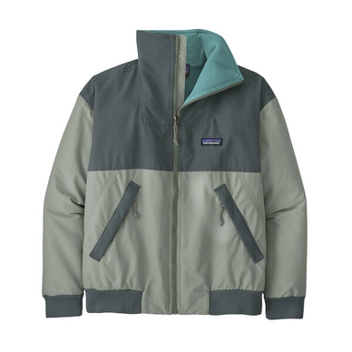 Jacke Patagonia Shelled Synchilla Jacket Women Sleet Green