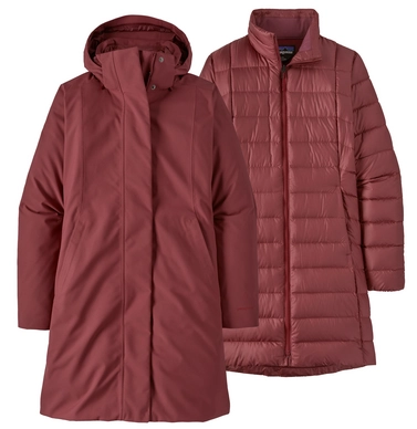 Jacket Patagonia Women s Tres 3 in 1 Parka Carmine Red Outdoorsupply