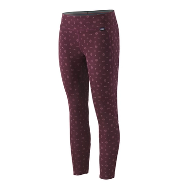 Legging Patagonia Women Capilene Midweight Bottoms Night Plum