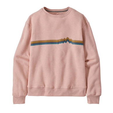 Pull Patagonia Femme Ridge Rise Stripe Uprisal Crew Cozy Peach