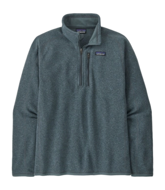 Pull Patagonia Homme Better Sweater 1/4 Zip Nouveau Green