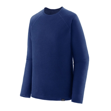 Pull Patagonia Homme Capilene Air Crew Passage Blue
